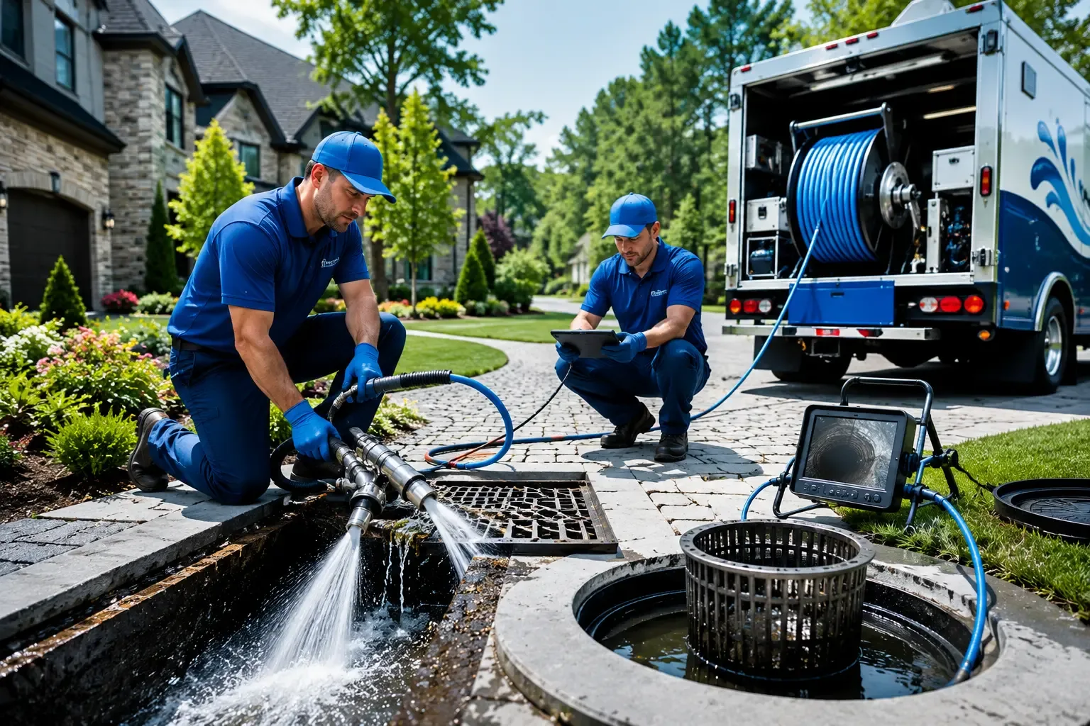 Local outdoor drain cleaning professionals in Cornell, IL
